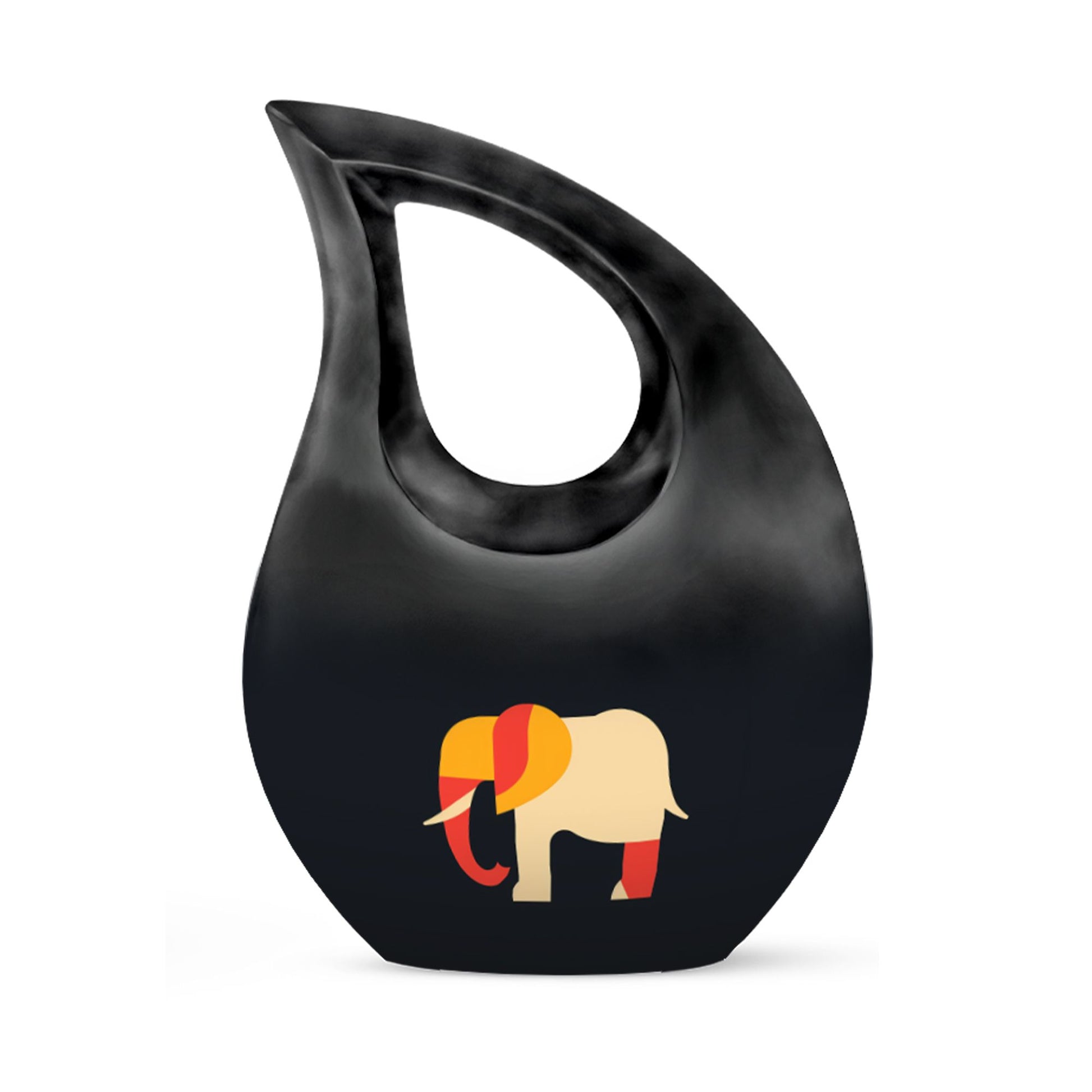 10 Inch Elephant Urn