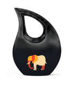 10 Inch Elephant Urn