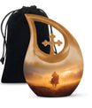 Cowboy Urn: Unusual Cremation Urn For Adult Human Ashes