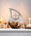 Cowboy Themed Cremation Urn