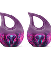 Mamoth Theme 3 Inch Keepsake Pack of 2