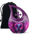 Mamoth Theme Large Urn 10 Inch