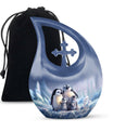 Penguin Theme Large Urn 10 Inch