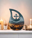10-inch Elephant Family Urn