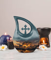 10-inch Elephant Family Urn