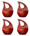 10-inch Gold Fish Urn