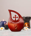 10-inch Gold Fish Urn