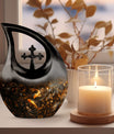 10-inch Gold Fish Urn