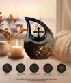 10-inch Gold Fish Urn