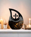 10-inch Gold Fish Urn