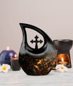 10-inch Gold Fish Urn