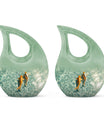 Gold Fish Urn 