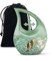 Gold Fish Urn 