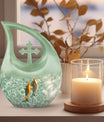 Gold Fish Urn 
