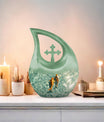 Gold Fish Urn 