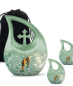 Gold Fish Urn 