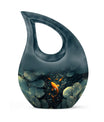 10 inch Gold Fish Urn