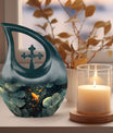 10 inch Gold Fish Urn