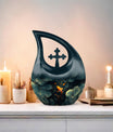 10 inch Gold Fish Urn