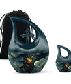 10 inch Gold Fish Urn