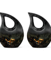 Gold Fish Urn