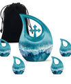 10 inch Ocean Waves Urn