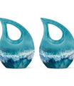 10 inch Ocean Waves Urn