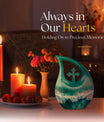 10 inch Ocean Waves Urn
