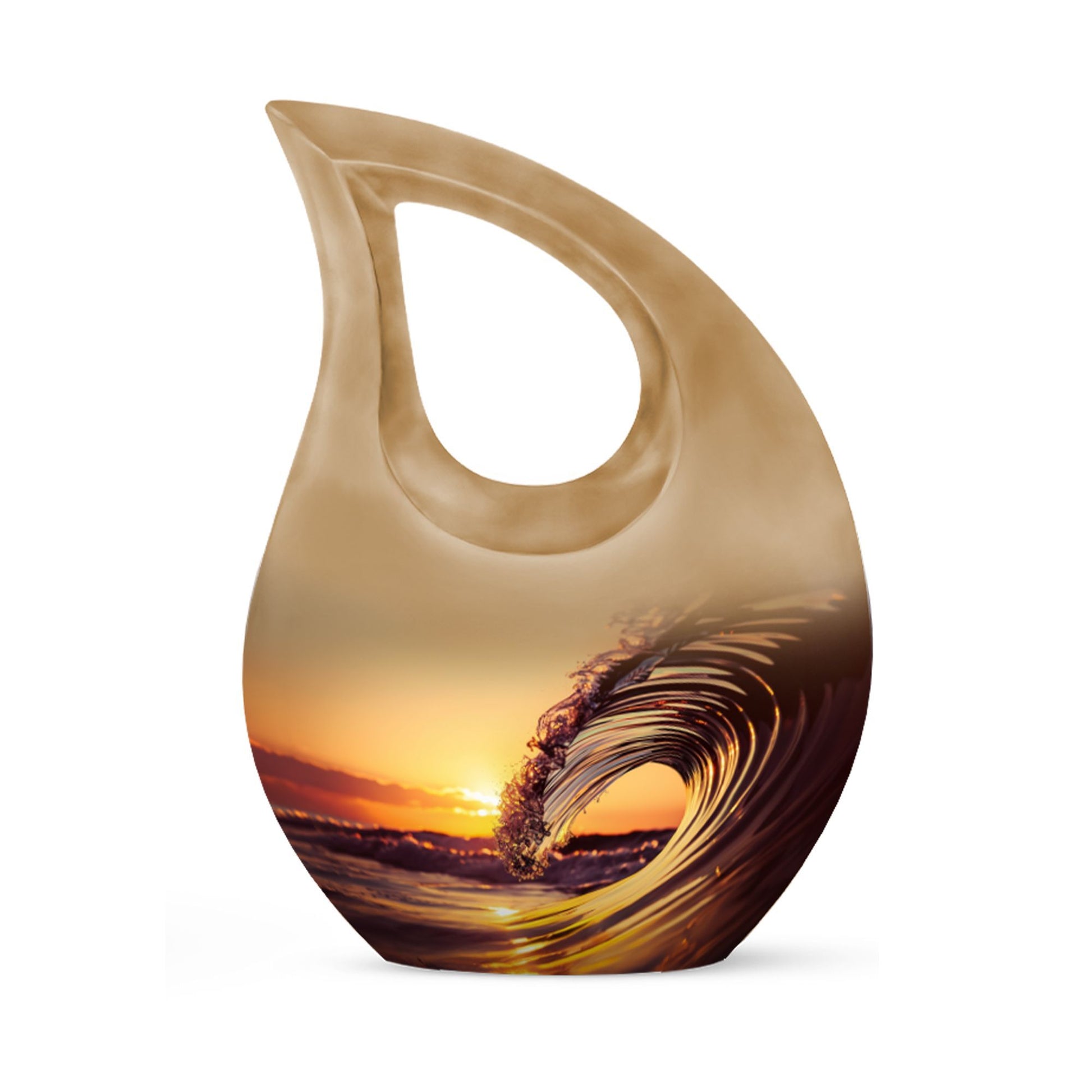 10-inch Ocean Waves Urn