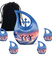 Penguin Urn Tribute: Extra Large Cremation Memorial Urn