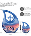 Penguin themed extra-large Urn