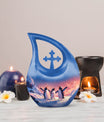 Penguin themed extra-large Urn