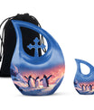 Penguin themed extra-large Urn