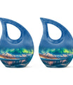 Aurora Borealis Theme 3 Inch Keepsake Pack of 2