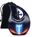 Cross Theme Large Urn 10 Inch