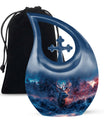 Deer Theme Large Urn 10 Inch