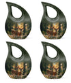Deer Family Theme 3 Inch Keepsake Pack of 4