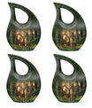 Deer Family Theme 3 Inch Keepsake Pack of 4