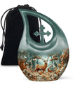 Deer Family Theme Large Urn 10 Inch
