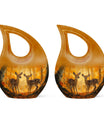 Deer Family Theme 3 Inch Keepsake Pack of 2