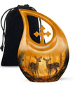 Deer Family Theme Large Urn 10 Inch