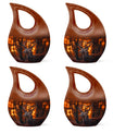 Deer Theme 3 Inch Keepsake Pack of 4