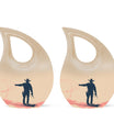 Cowboy Theme 3 Inch Keepsake Pack of 2