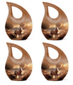 Horse Theme 3 Inch Keepsake Pack of 4