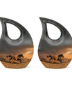 Horse Theme 3 Inch Keepsake Pack of 2