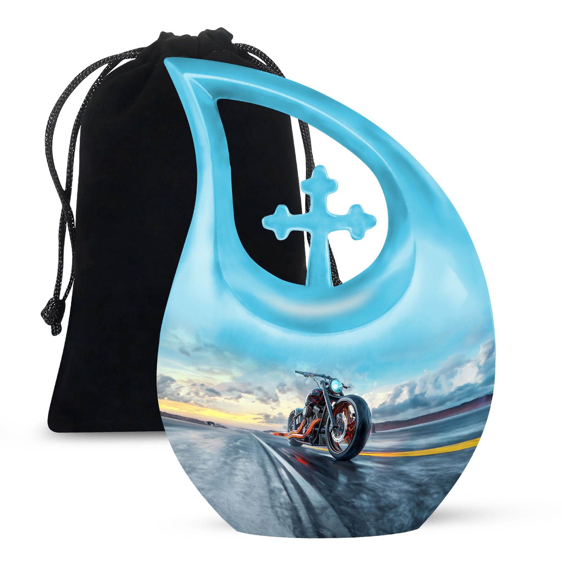 Motorcycle Tribute: Cremation Urn for Unforgettable Remembrance