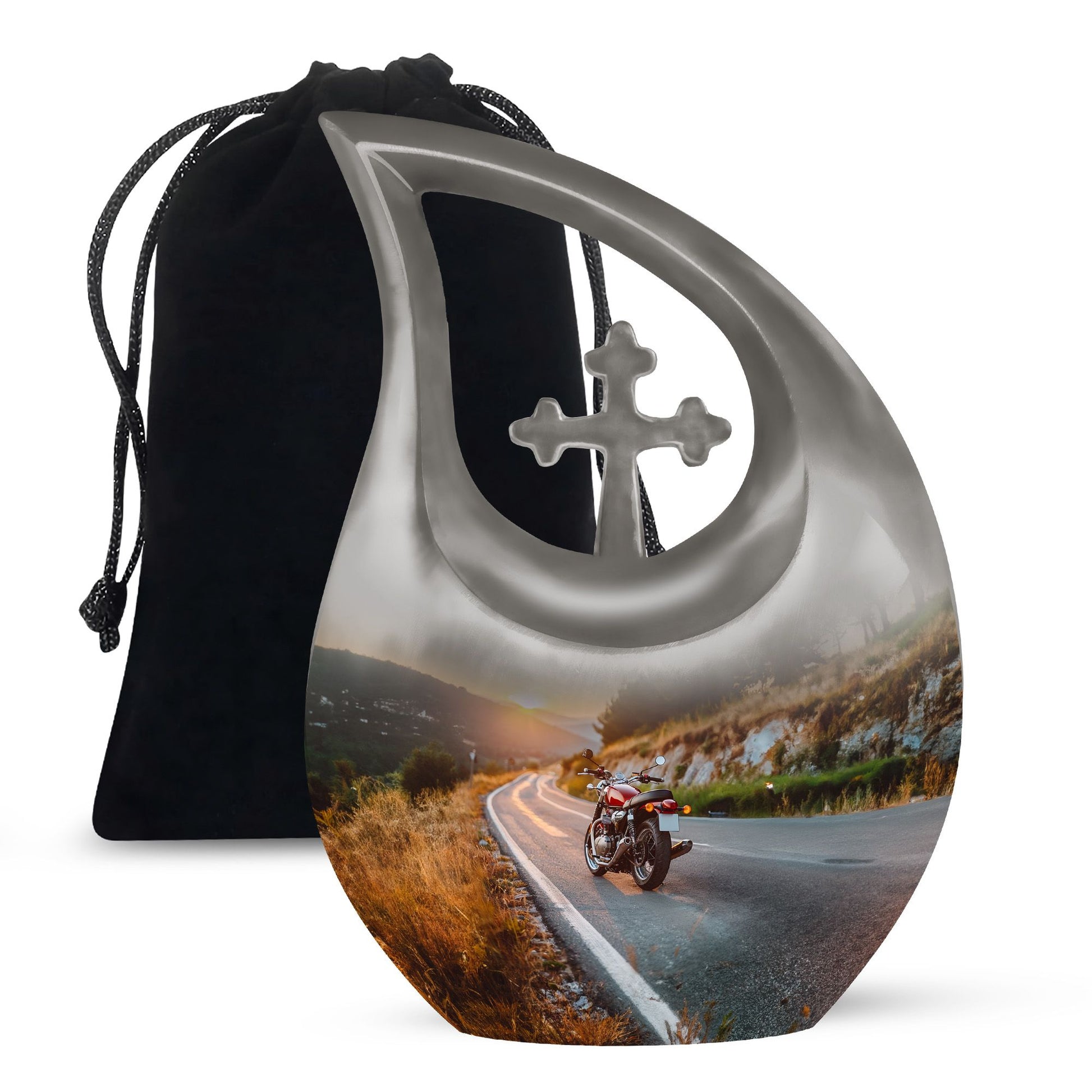 Motorcycle Ashes Remembrance Urn: Keepsake Urn For Bikers