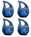 Horse Theme 3 Inch Keepsake Pack of 4