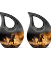 Horse Theme 3 Inch Keepsake Pack of 2