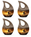 Horse Theme 3 Inch Keepsake Pack of 4